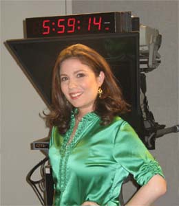 Sari Locker on CNN Sari Locker after appearing on CNN